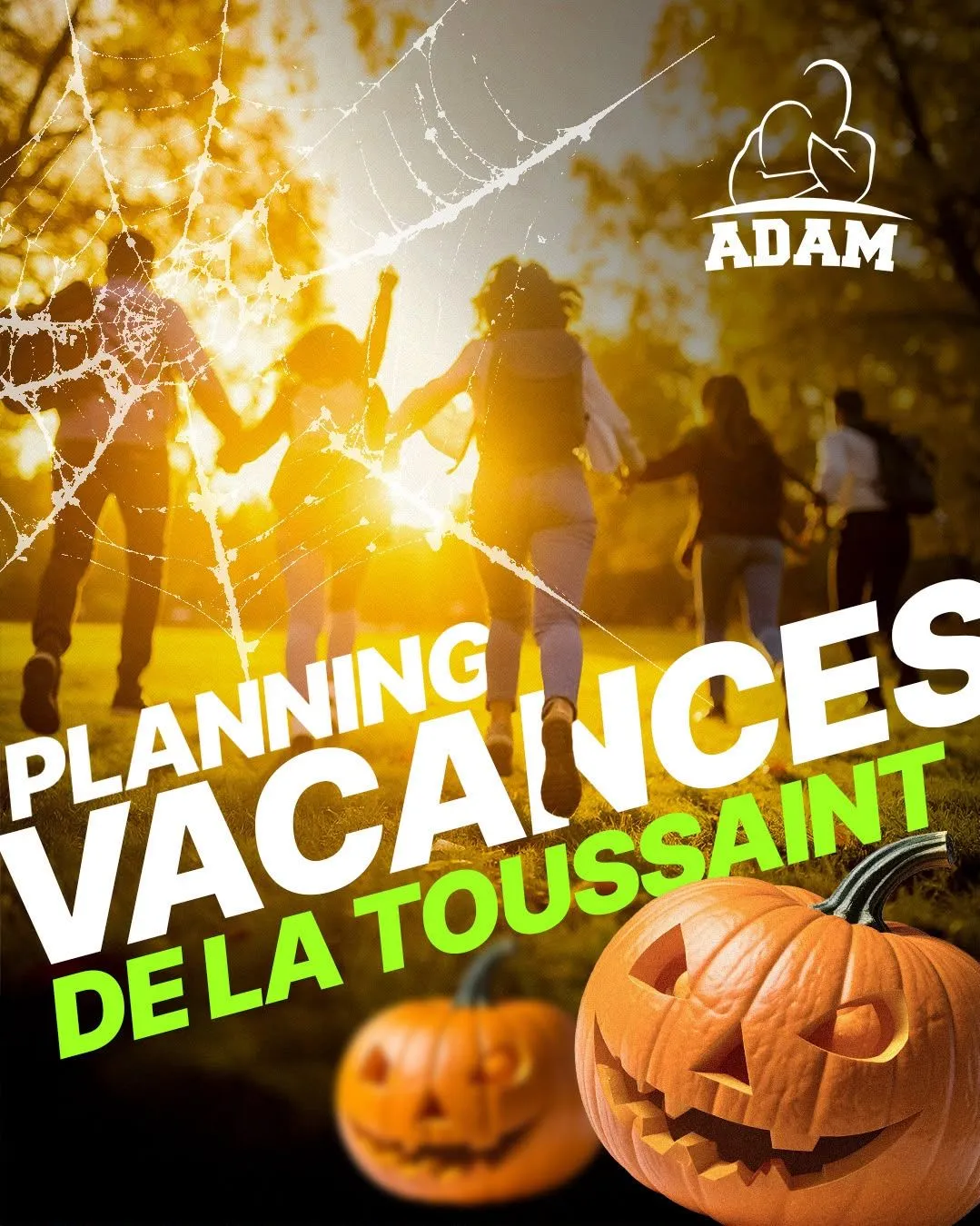 Affiche : Planning vacances d’automne