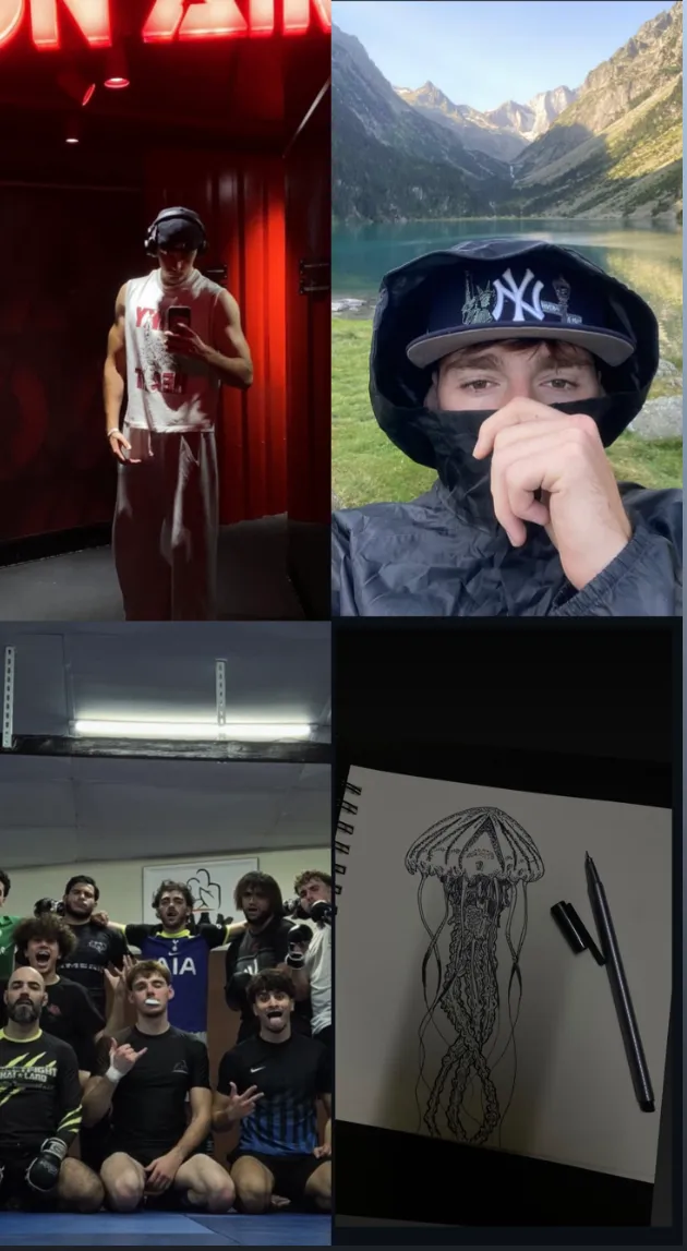 Julien en dehors du dojo